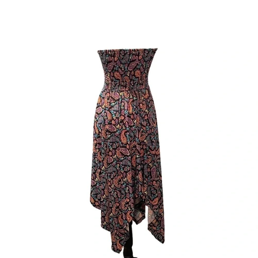 Bohemian Styled Handkerchief Dress Size Medium by Candy Couture - Picture 2 of 13